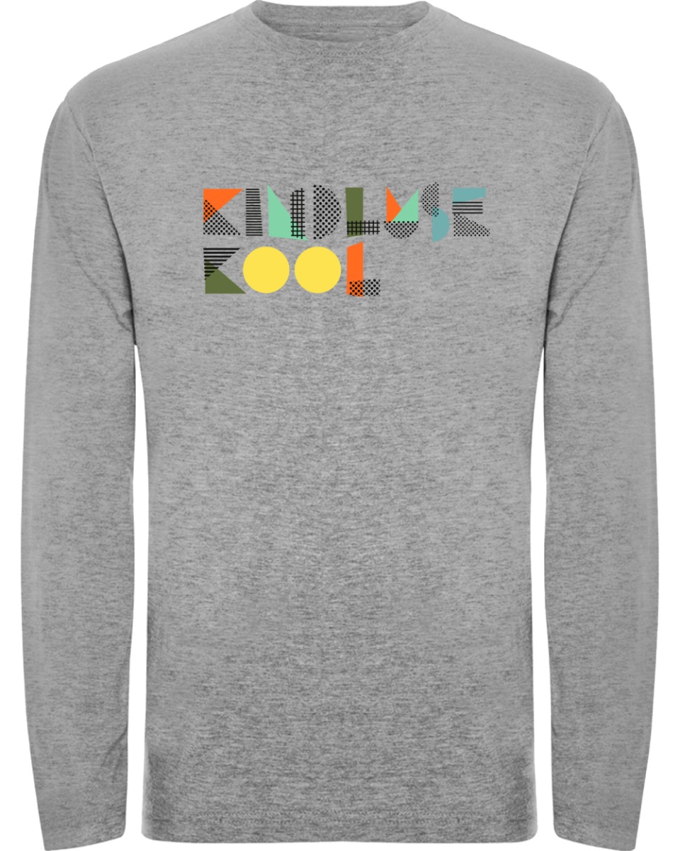 Unisex pikkade varrukatega särk, hall