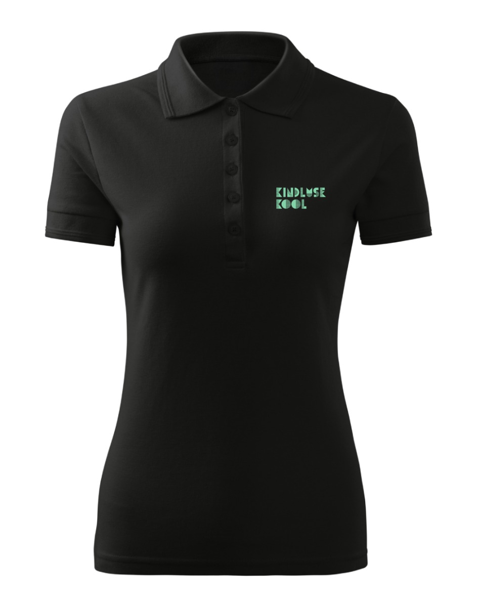 Naiste polosärk, must