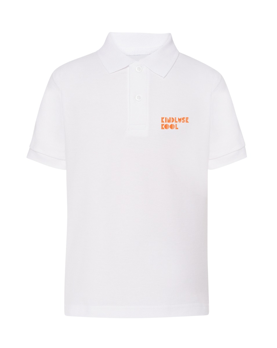 Laste polosärk, valge